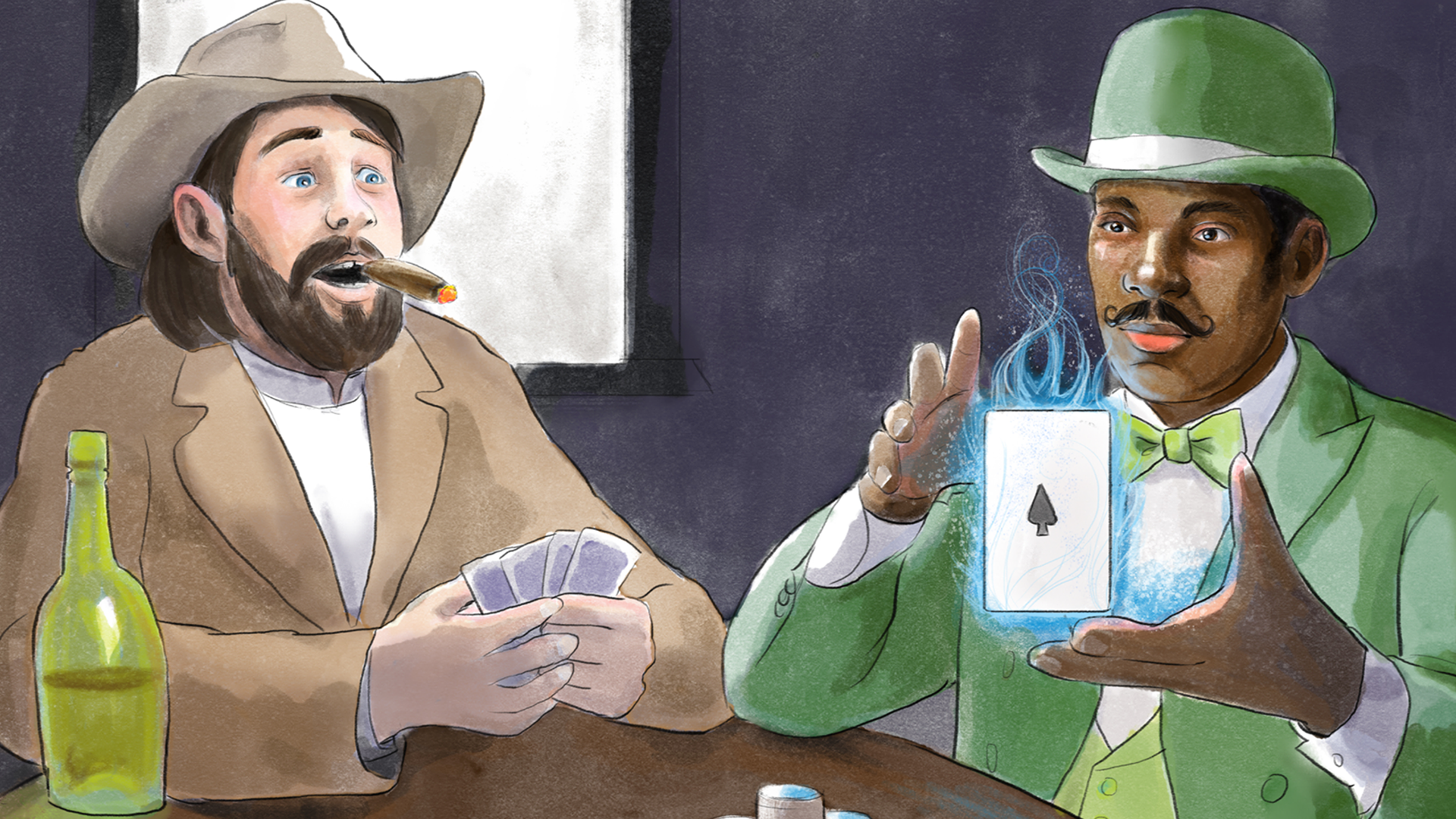 Haunted West, exclusive artwork.